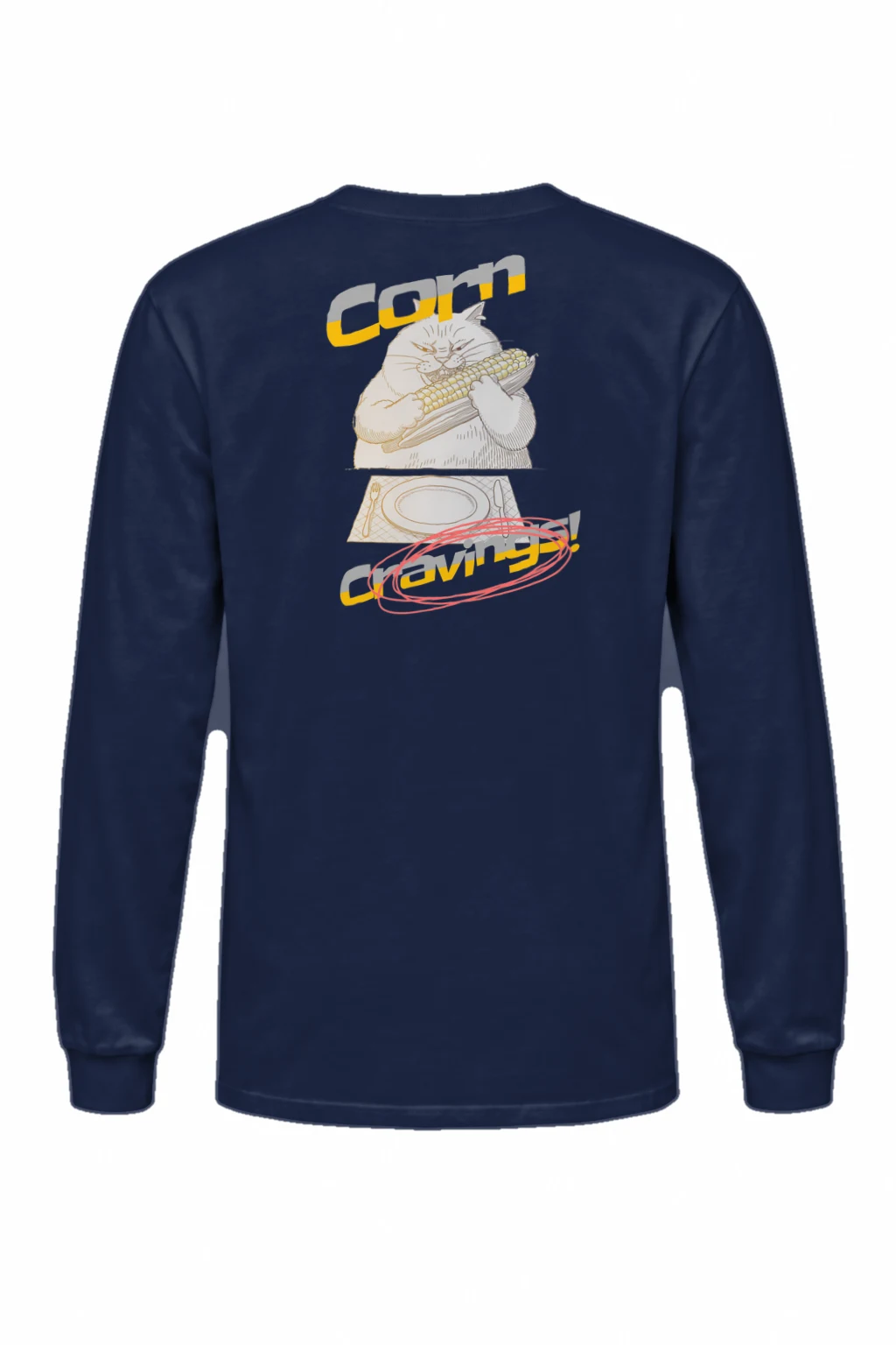 "Corn Craving" Unisex Longsleeve T-shirt | Gildan 2400