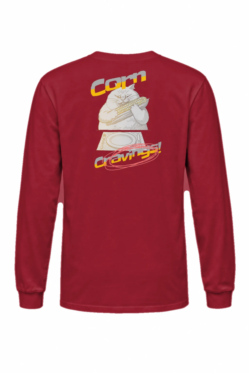 "Corn Craving" Unisex Longsleeve T-shirt | Gildan 2400