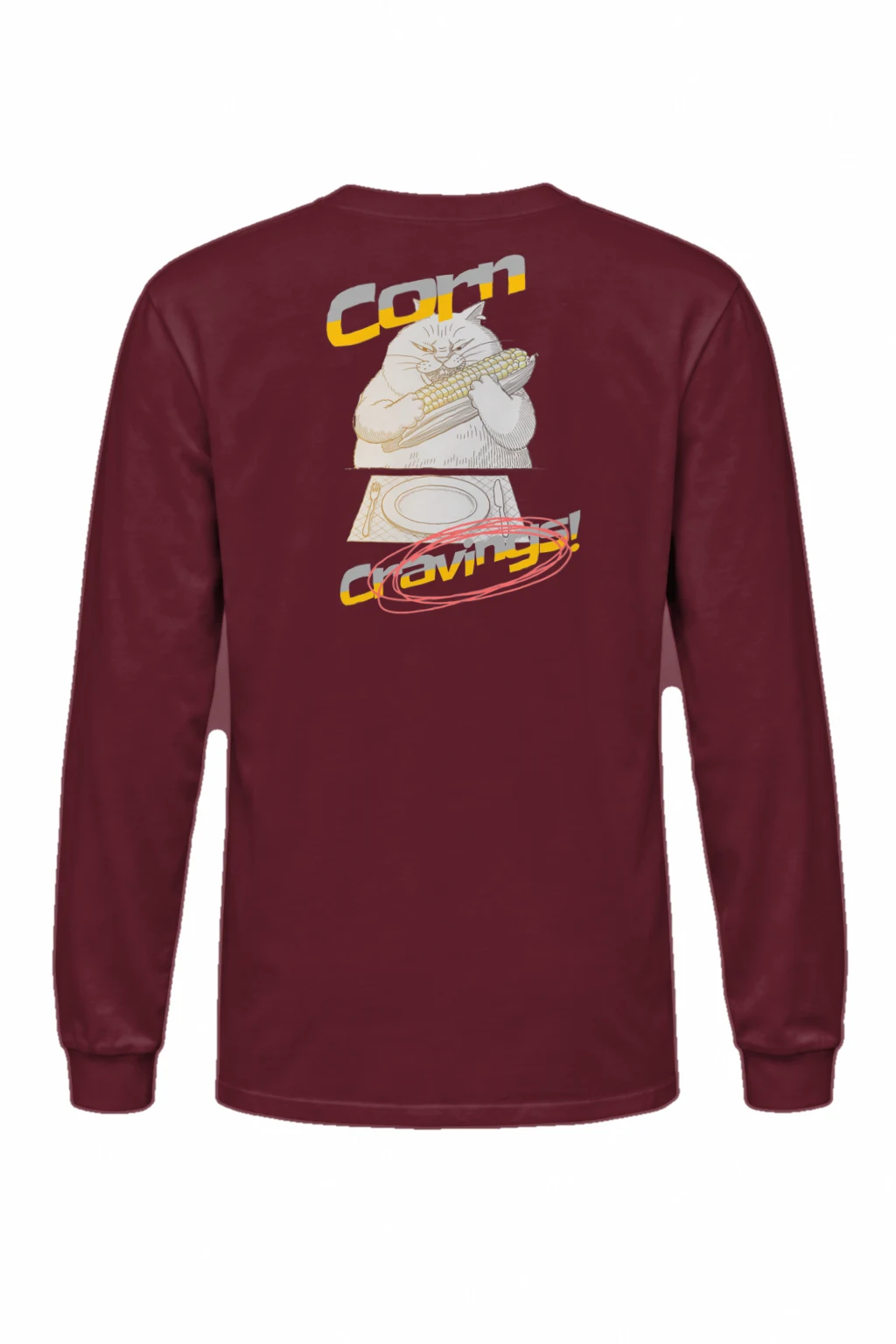 "Corn Craving" Unisex Longsleeve T-shirt | Gildan 2400