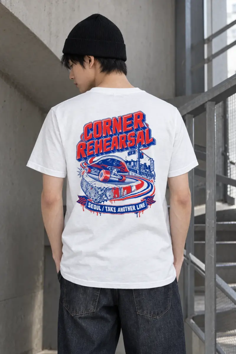 "Corner Rehearsal" Heavyweight Unisex Crewneck T-shirt