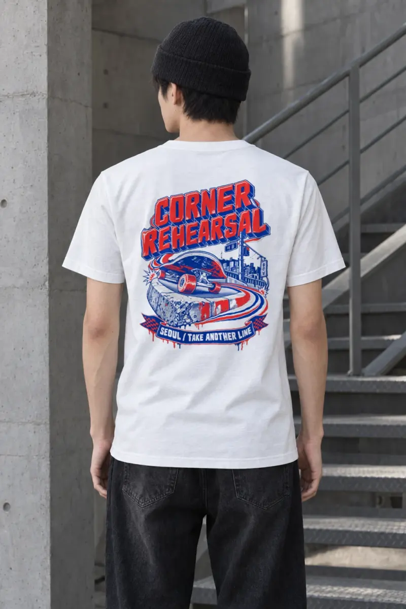 "Corner Rehearsal" Heavyweight Unisex Crewneck T-shirt