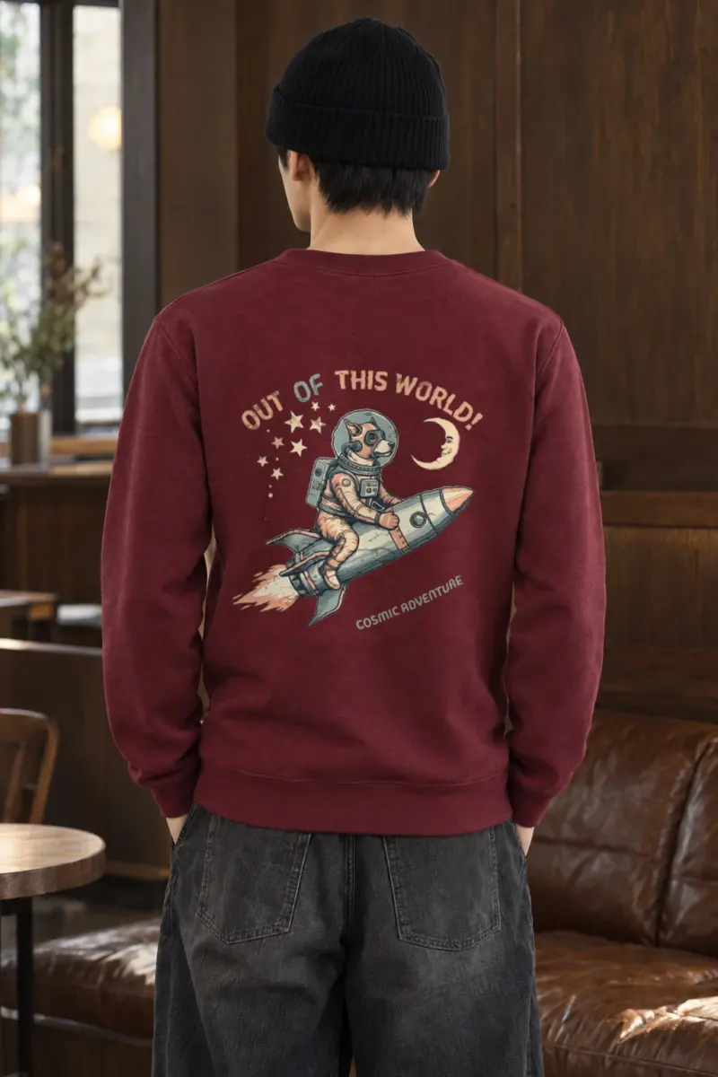 "Cosmic Adventure" Heavy Blend Unisex Crewneck Sweatshirt