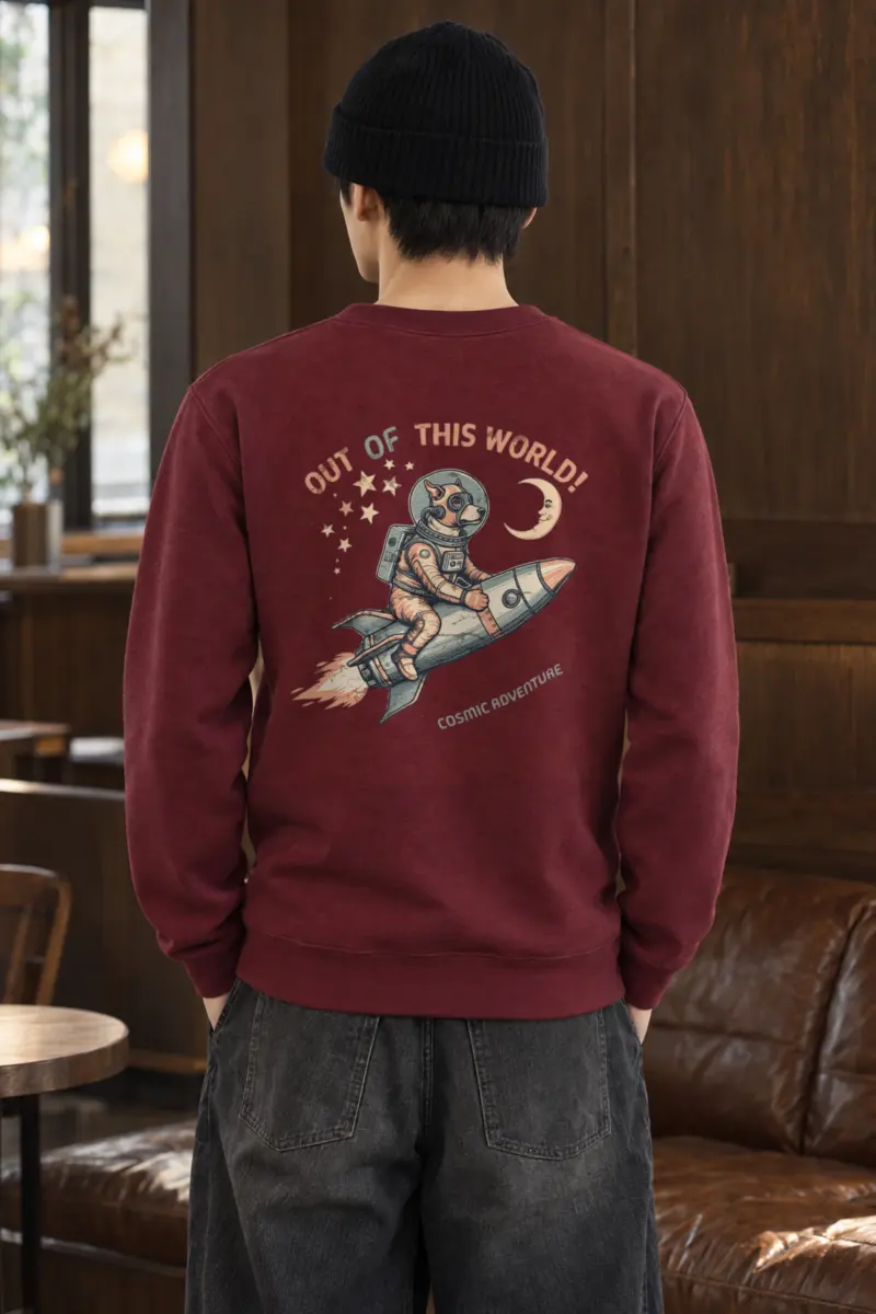 "Cosmic Adventure" Heavy Blend Unisex Crewneck Sweatshirt