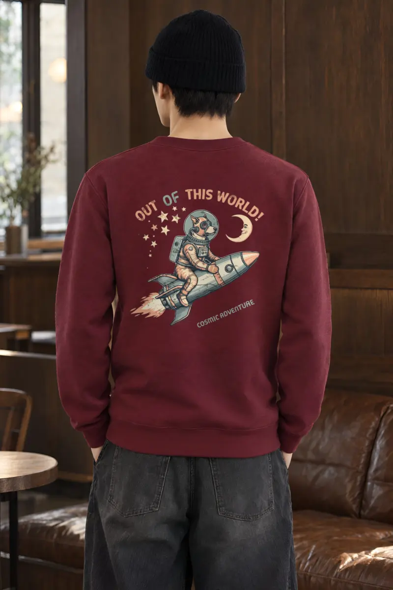 "Cosmic Adventure" Heavy Blend Unisex Crewneck Sweatshirt
