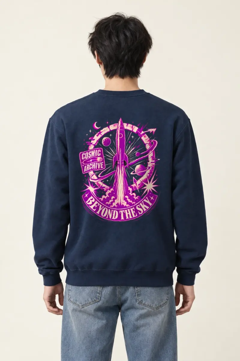 "Cosmic Archive" Heavy Blend Unisex Crewneck Sweatshirt