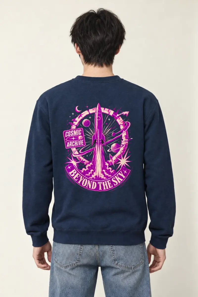"Cosmic Archive" Heavy Blend Unisex Crewneck Sweatshirt