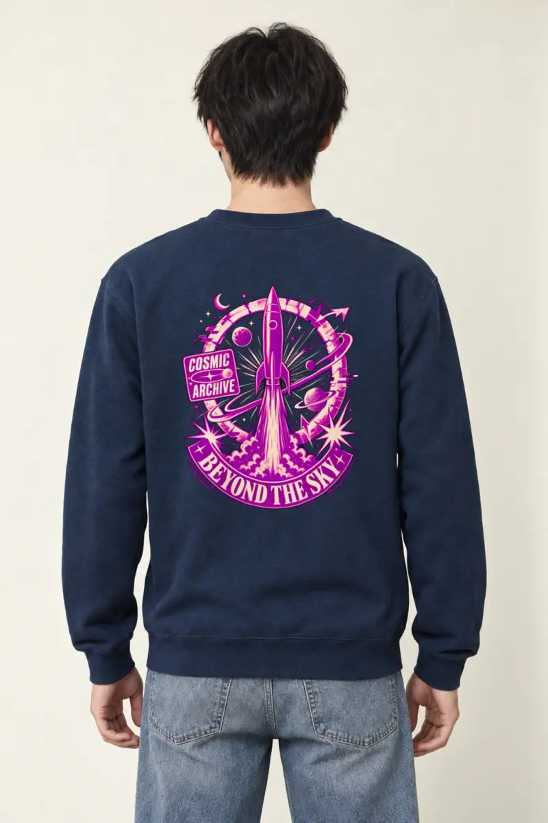 "Cosmic Archive" Heavy Blend Unisex Crewneck Sweatshirt