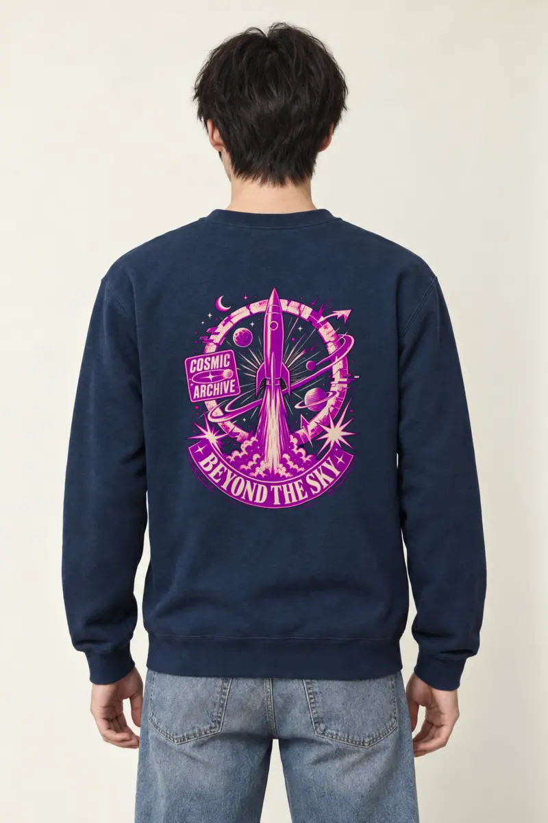 "Cosmic Archive" Heavy Blend Unisex Crewneck Sweatshirt