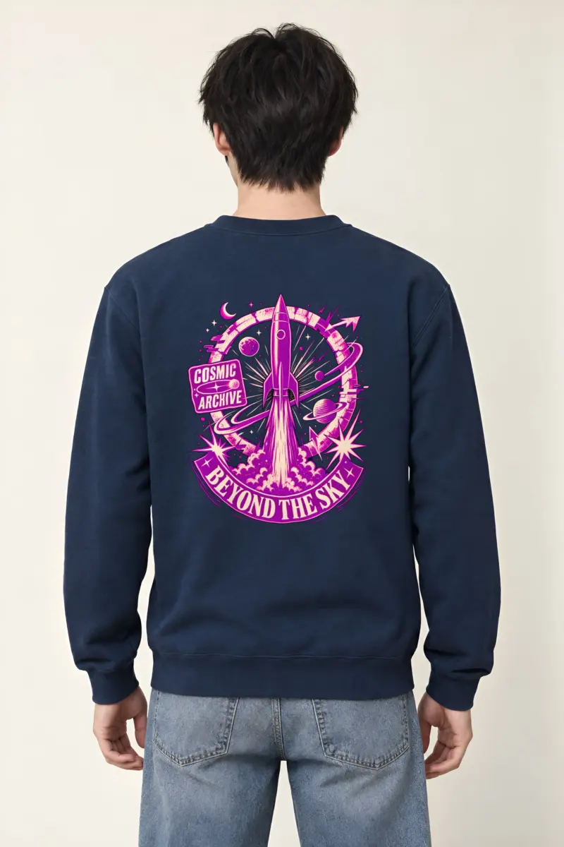 "Cosmic Archive" Heavy Blend Unisex Crewneck Sweatshirt