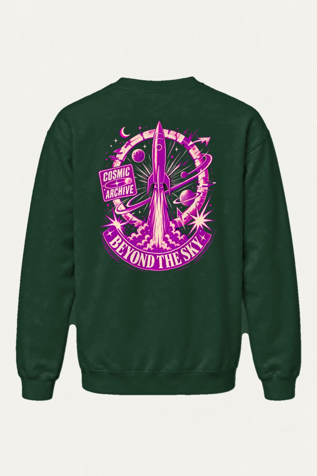 "Cosmic Archive" Heavy Blend Unisex Crewneck Sweatshirt | Gildan 18000