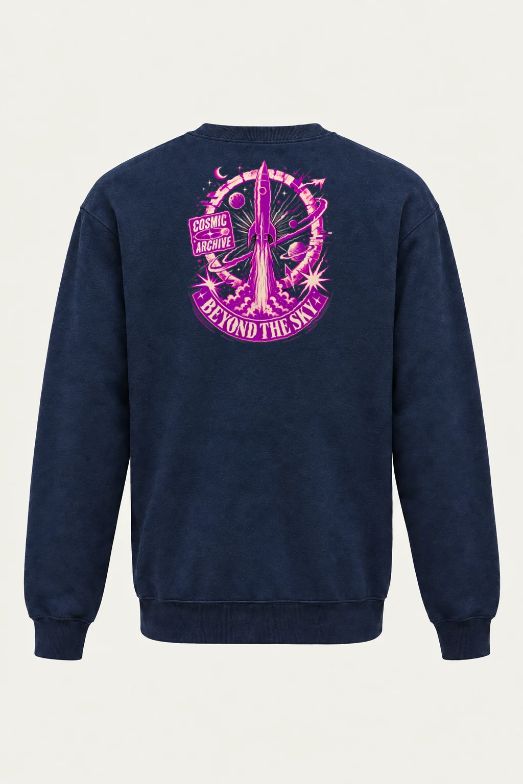 "Cosmic Archive" Heavy Blend Unisex Crewneck Sweatshirt | Gildan 18000