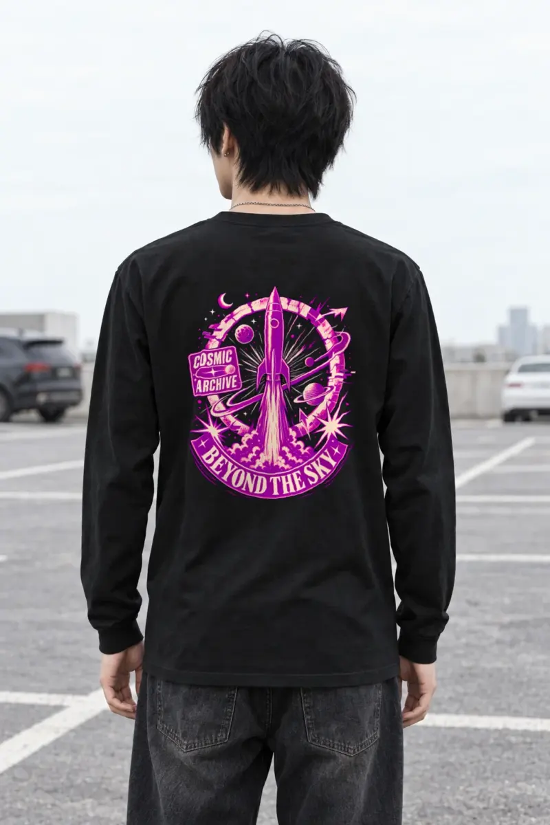 "Cosmic Archive" Unisex Longsleeve T-shirt