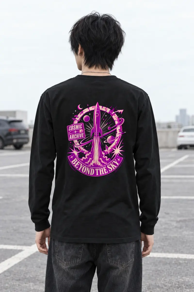 "Cosmic Archive" Unisex Longsleeve T-shirt