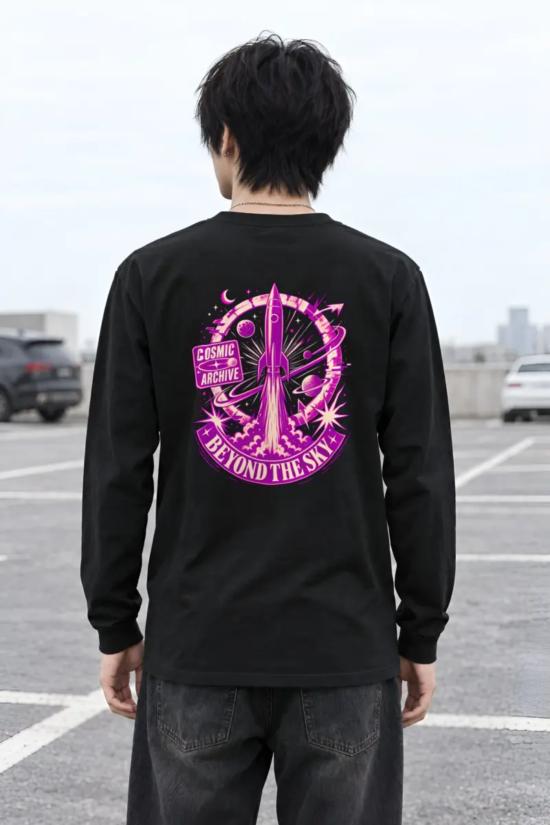 "Cosmic Archive" Unisex Longsleeve T-shirt