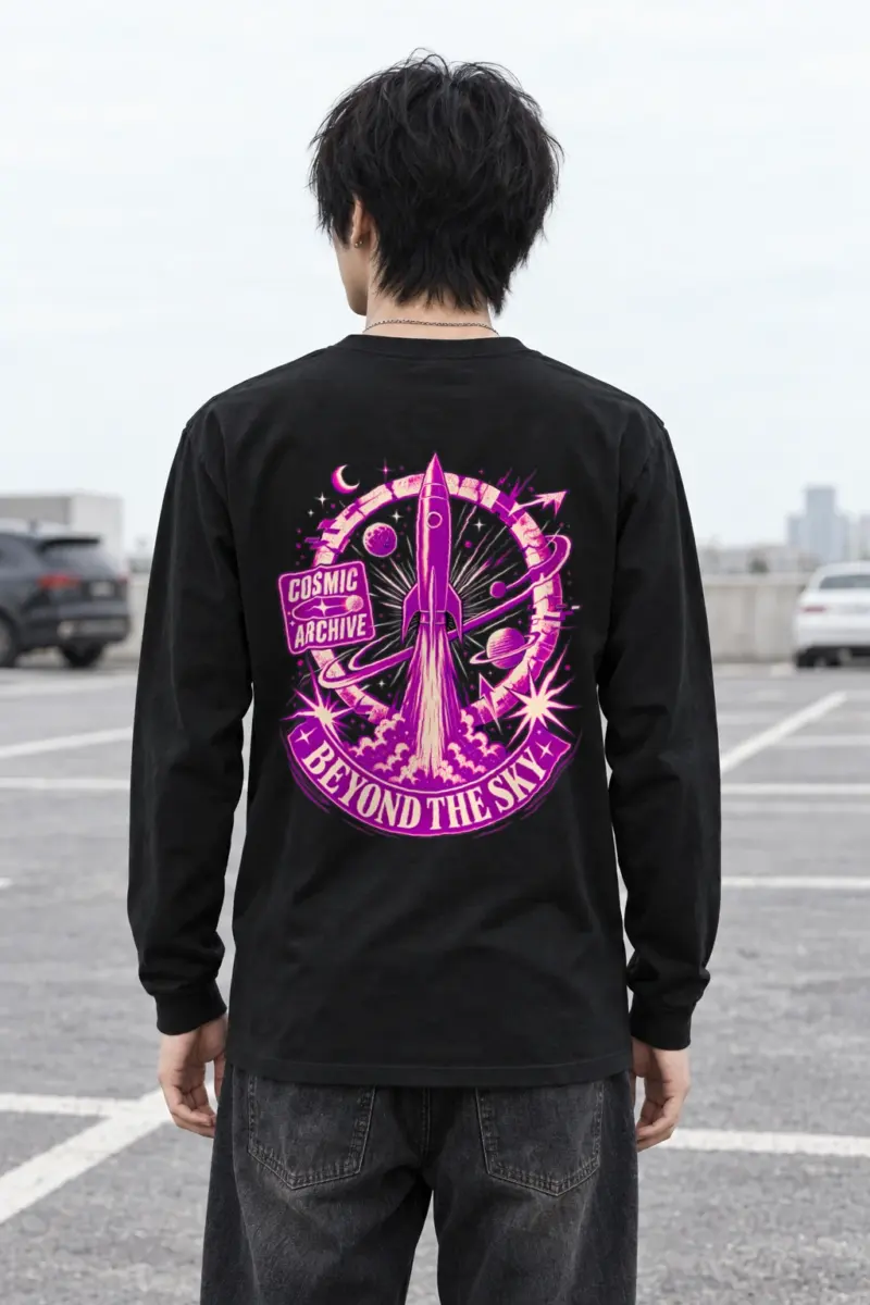 "Cosmic Archive" Unisex Longsleeve T-shirt