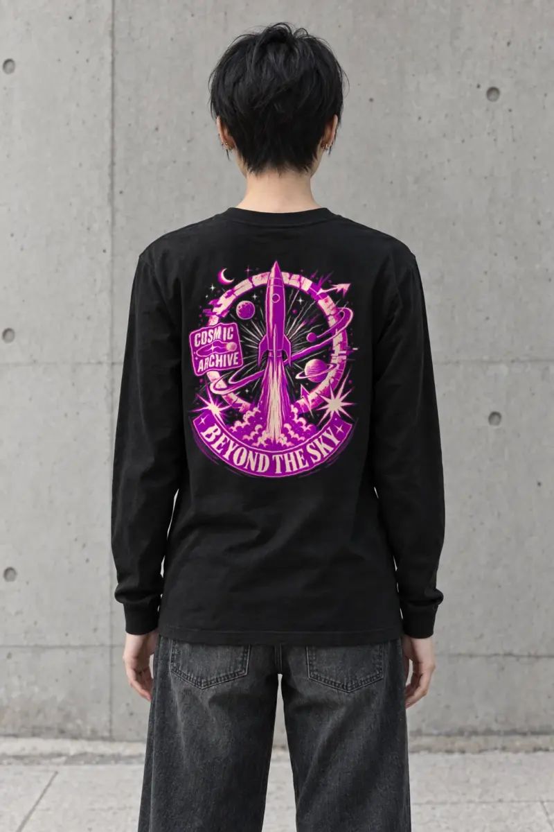 "Cosmic Archive" Unisex Longsleeve T-shirt