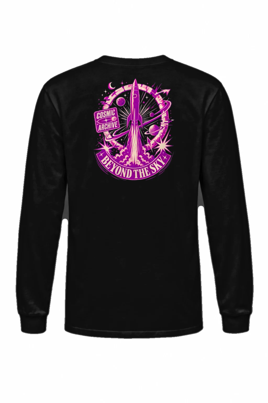 "Cosmic Archive" Unisex Longsleeve T-shirt | Gildan 2400