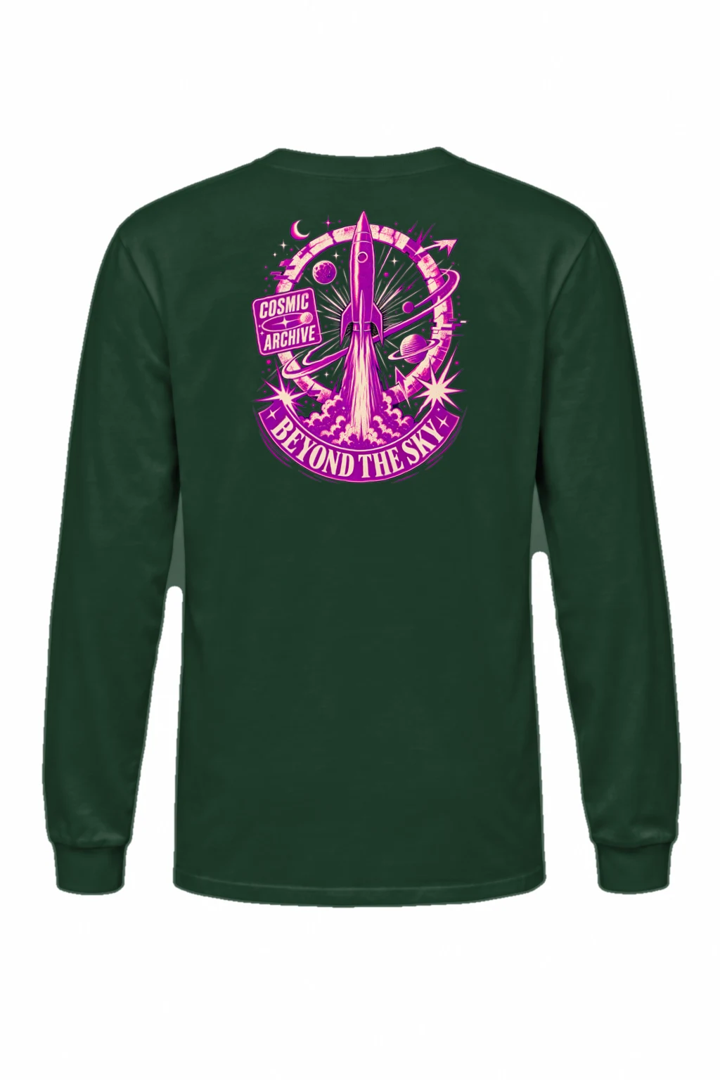 "Cosmic Archive" Unisex Longsleeve T-shirt | Gildan 2400