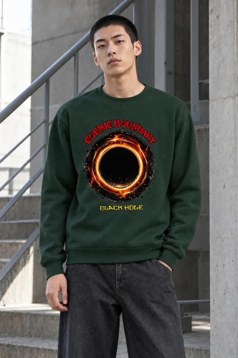 "Cosmic Boundary" Heavy Blend Unisex Crewneck Sweatshirt | Gildan 18000