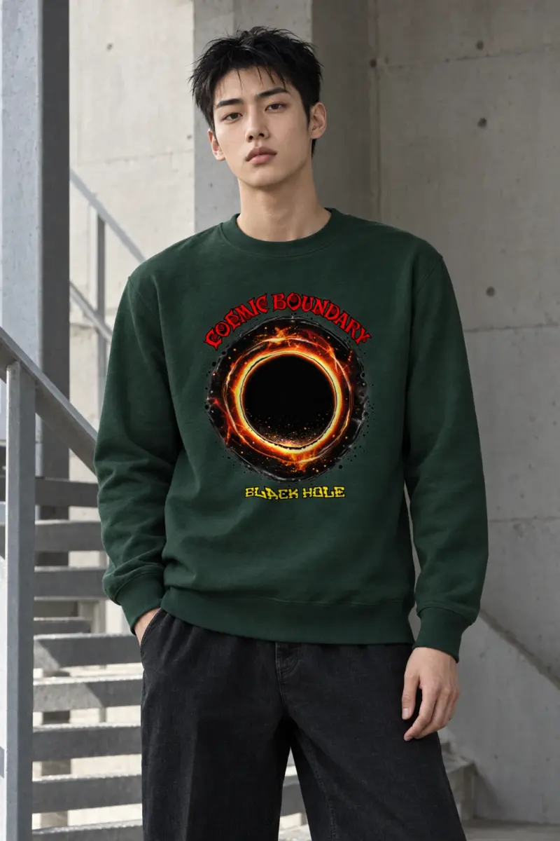 "Cosmic Boundary" Heavy Blend Unisex Crewneck Sweatshirt