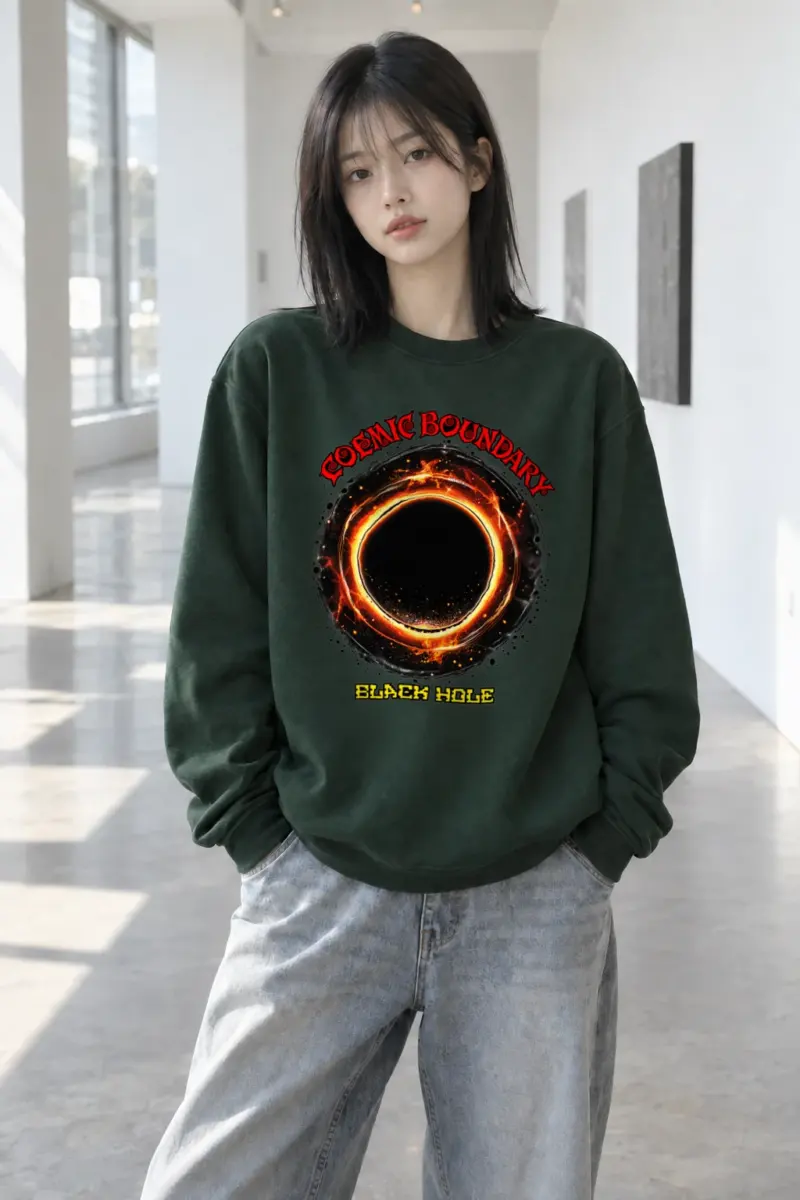 "Cosmic Boundary" Heavy Blend Unisex Crewneck Sweatshirt | Gildan 18000