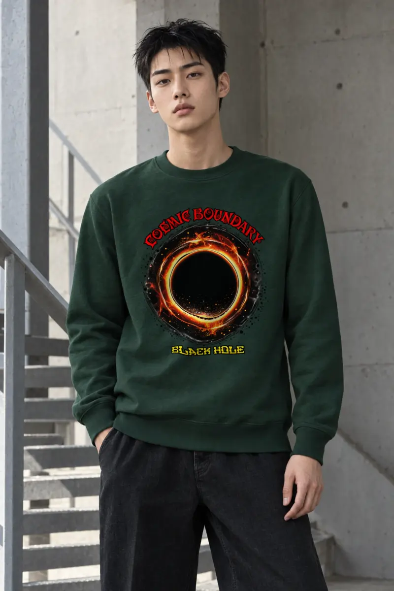 "Cosmic Boundary" Heavy Blend Unisex Crewneck Sweatshirt