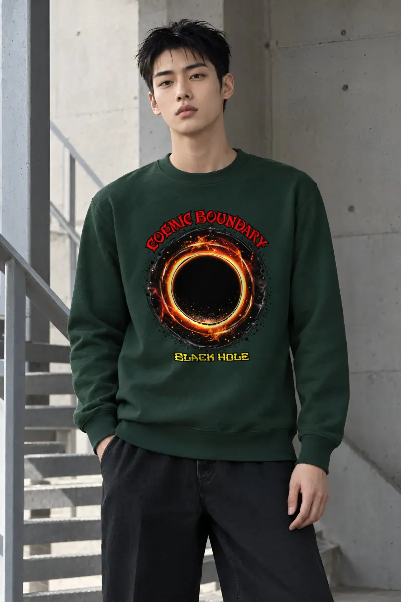 "Cosmic Boundary" Heavy Blend Unisex Crewneck Sweatshirt