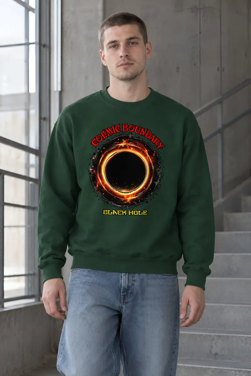 "Cosmic Boundary" Heavy Blend Unisex Crewneck Sweatshirt