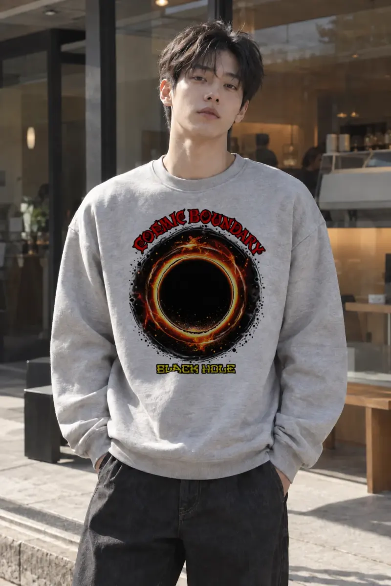 "Cosmic Boundary" Heavy Blend Unisex Crewneck Sweatshirt | Gildan 18000