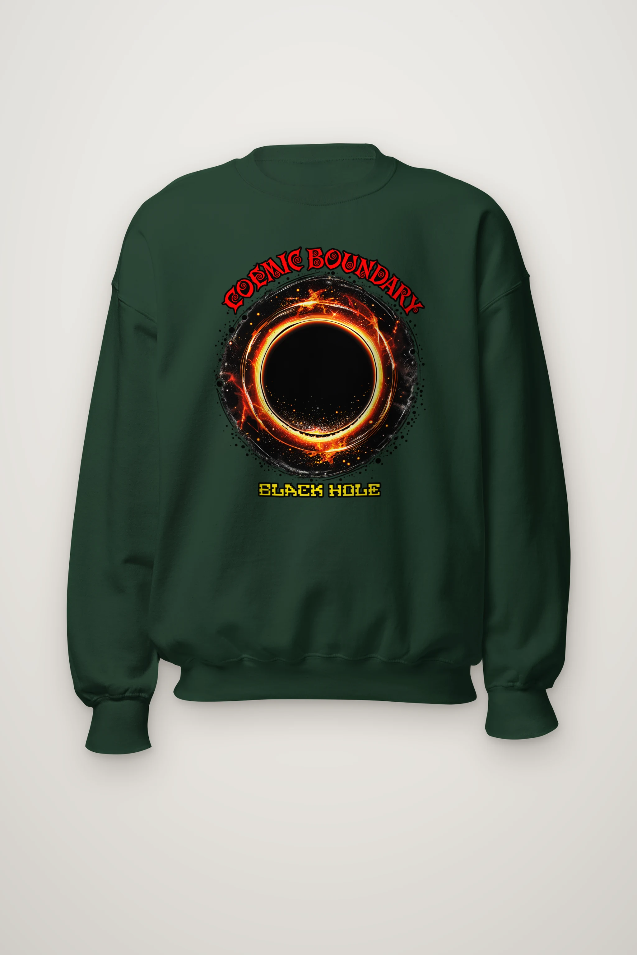 "Cosmic Boundary" Heavy Blend Unisex Crewneck Sweatshirt