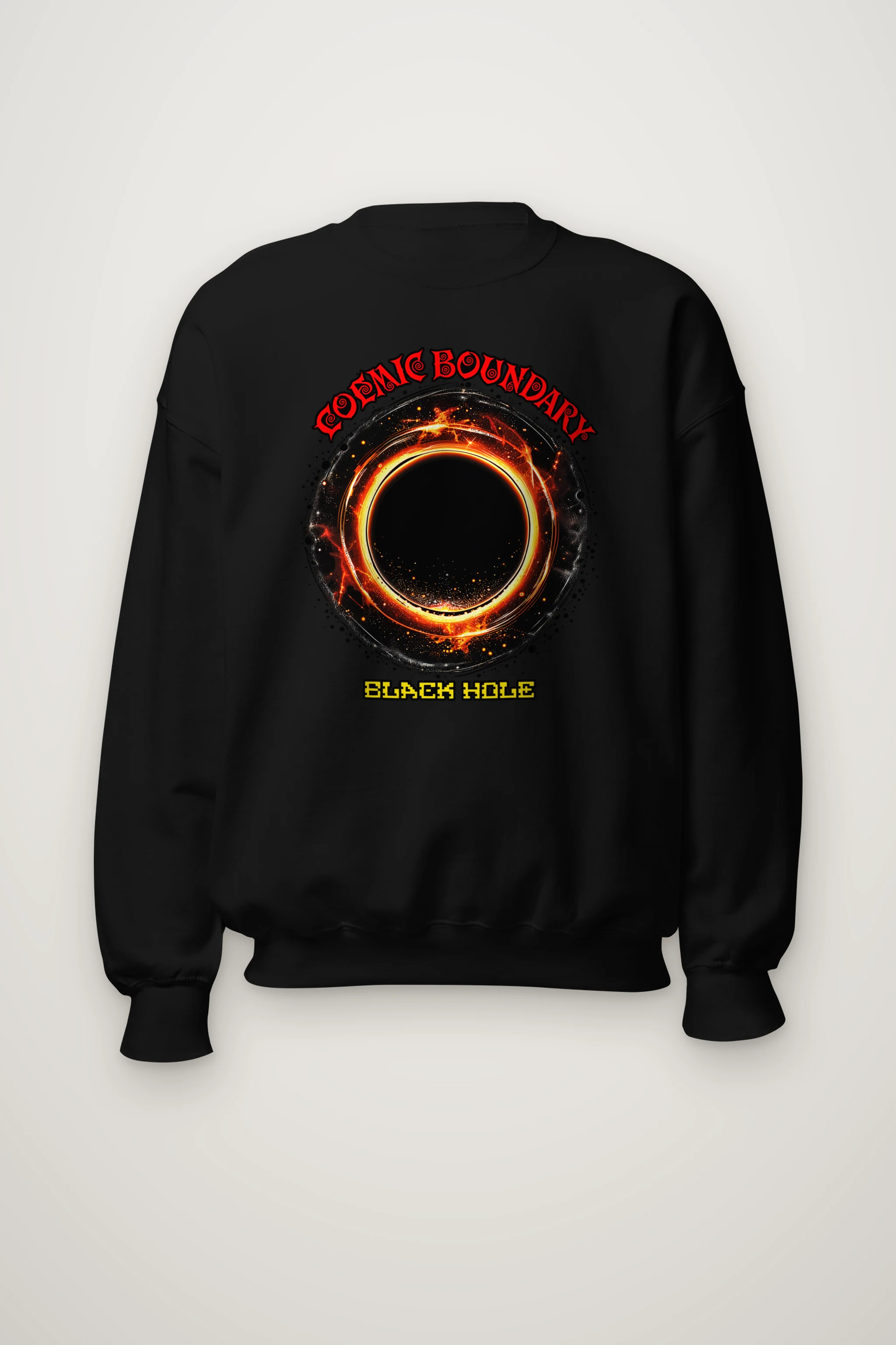 "Cosmic Boundary" Heavy Blend Unisex Crewneck Sweatshirt