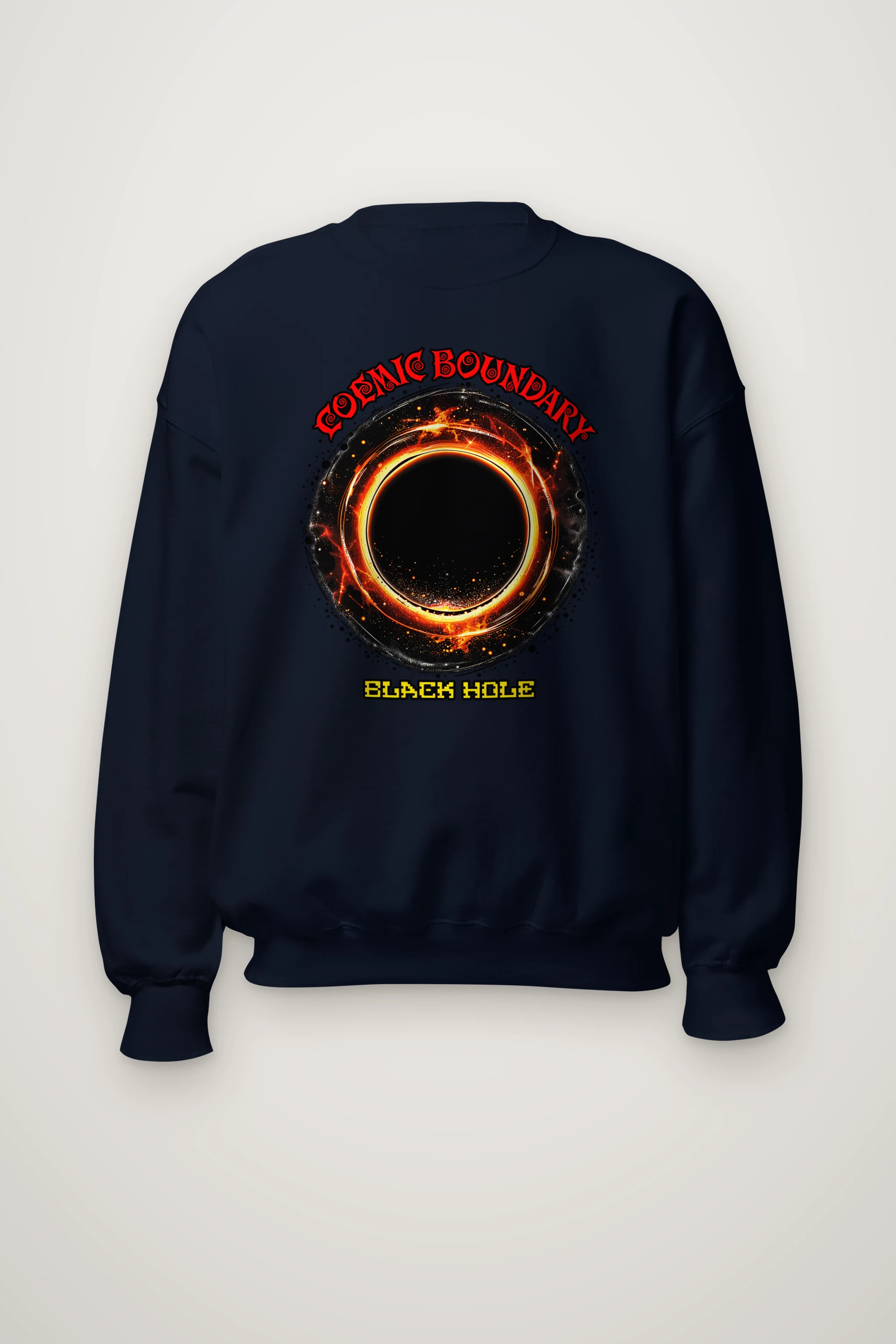 "Cosmic Boundary" Heavy Blend Unisex Crewneck Sweatshirt