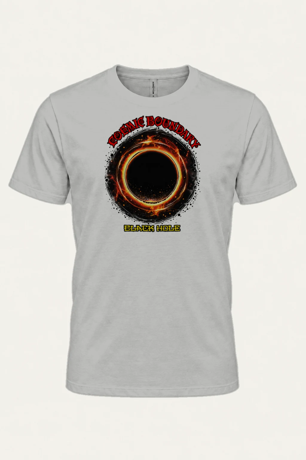 "Cosmic Boundary" Heavyweight Unisex Crewneck T-shirt | Gildan 5000