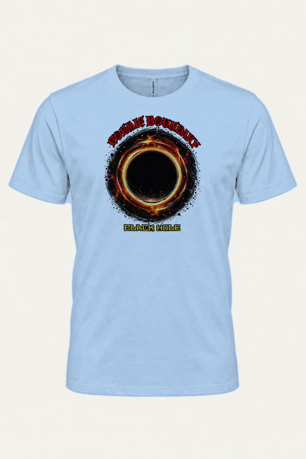 "Cosmic Boundary" Heavyweight Unisex Crewneck T-shirt | Gildan 5000