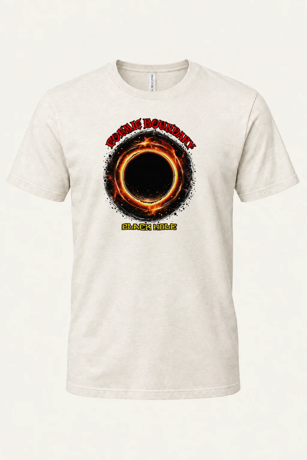 "Cosmic Boundary" Heavyweight Unisex Crewneck T-shirt | Gildan 5000