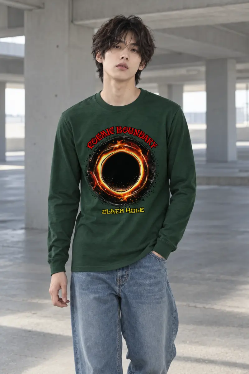 "Cosmic Boundary" Unisex Longsleeve T-shirt