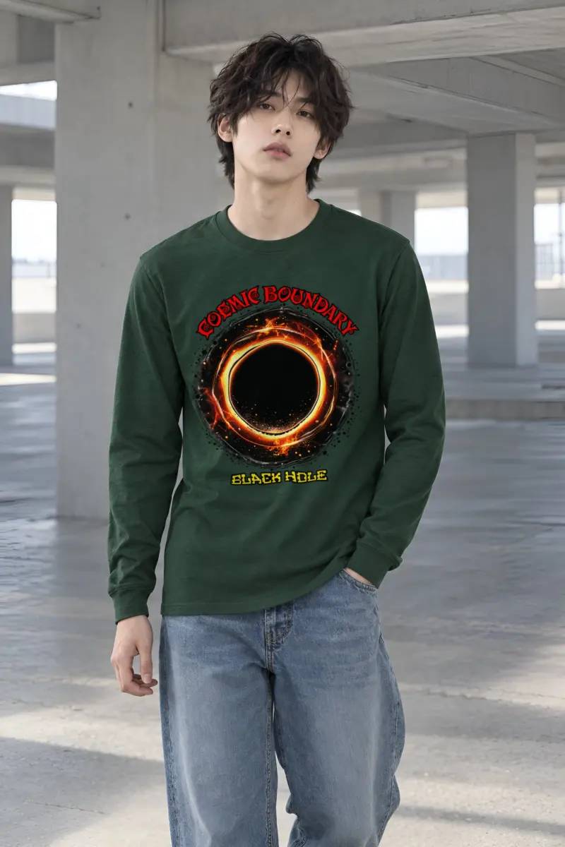"Cosmic Boundary" Unisex Longsleeve T-shirt