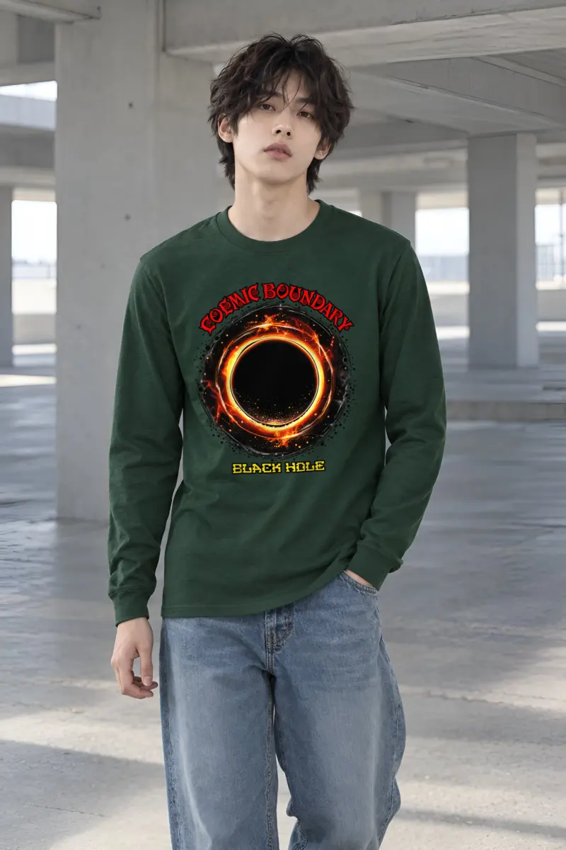 "Cosmic Boundary" Unisex Longsleeve T-shirt