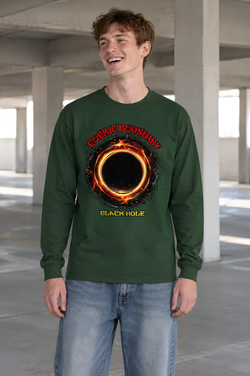"Cosmic Boundary" Unisex Longsleeve T-shirt