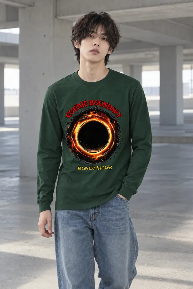 "Cosmic Boundary" Unisex Longsleeve T-shirt