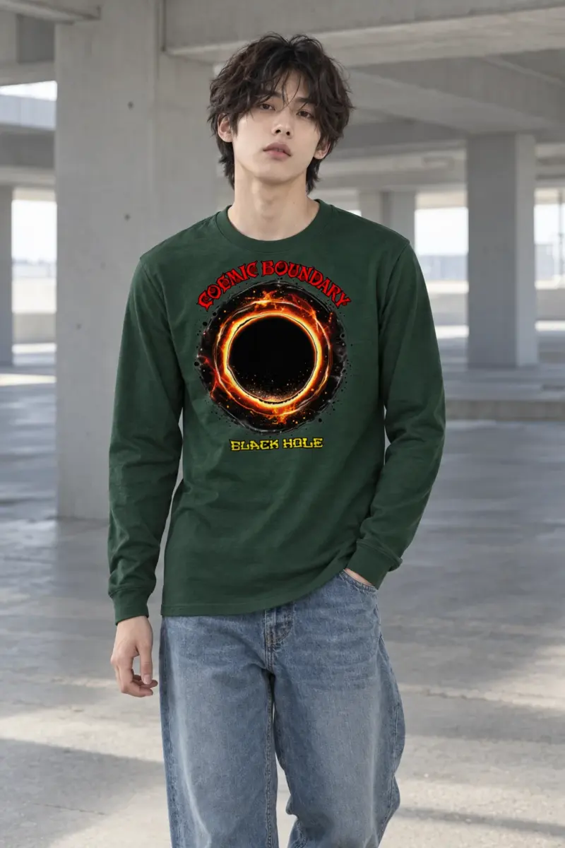 "Cosmic Boundary" Unisex Longsleeve T-shirt