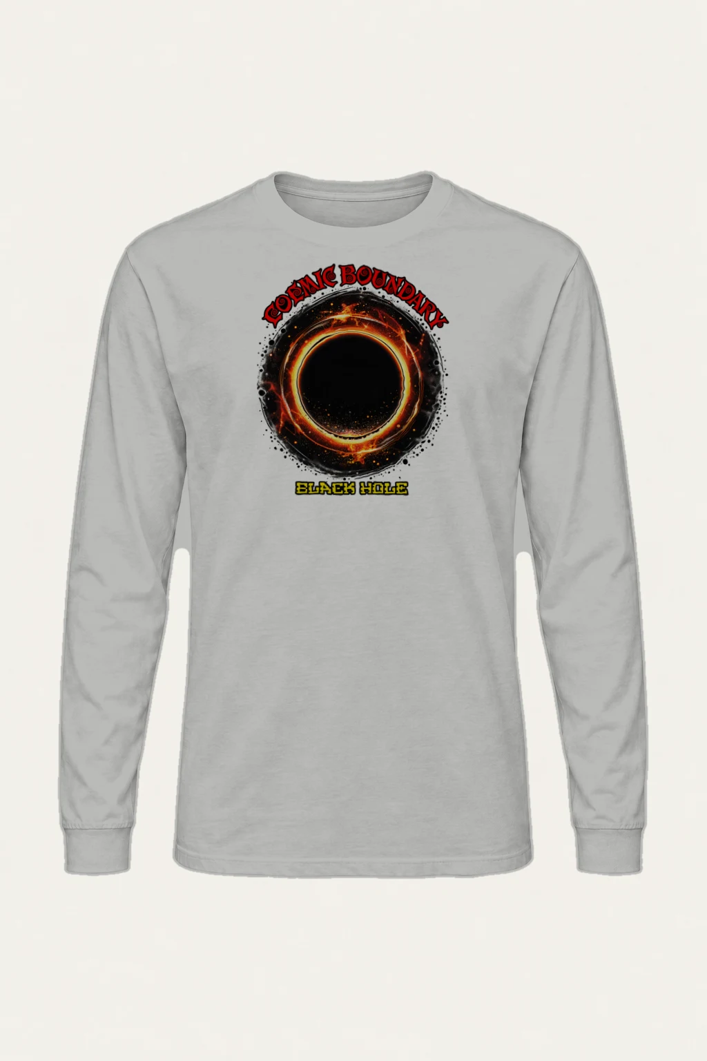 "Cosmic Boundary" Unisex Longsleeve T-shirt | Gildan 2400