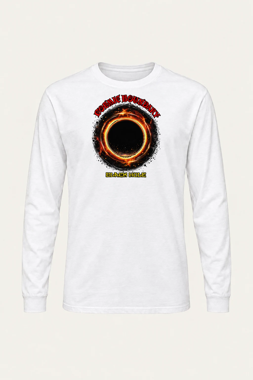"Cosmic Boundary" Unisex Longsleeve T-shirt | Gildan 2400