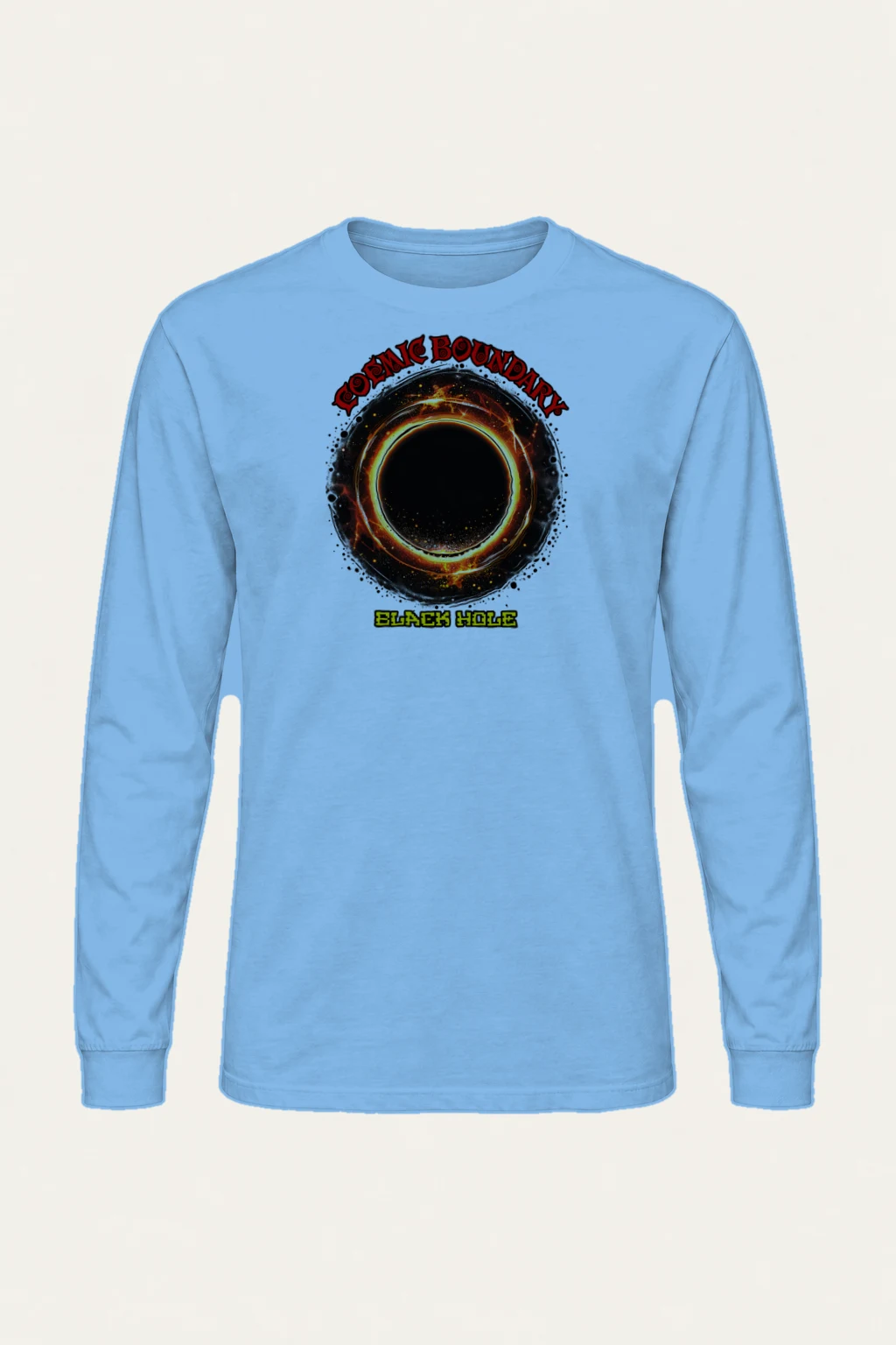 "Cosmic Boundary" Unisex Longsleeve T-shirt | Gildan 2400