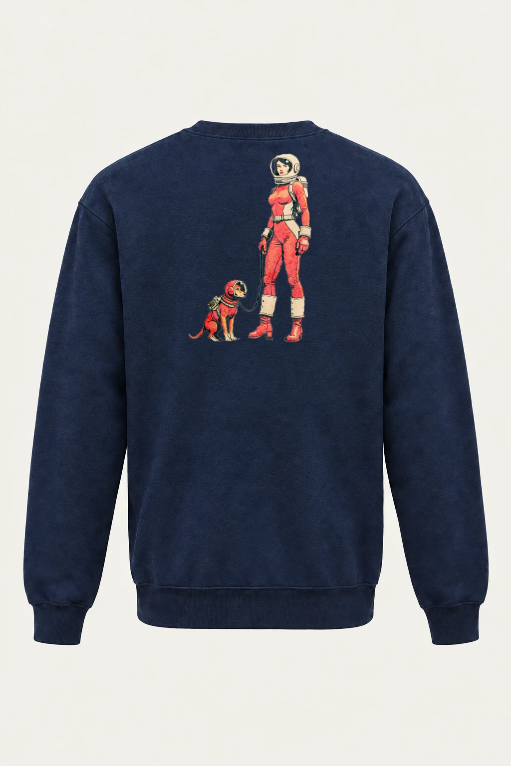 "Cosmic Canine Crew" Heavy Blend Unisex Crewneck Sweatshirt | Gildan 18000