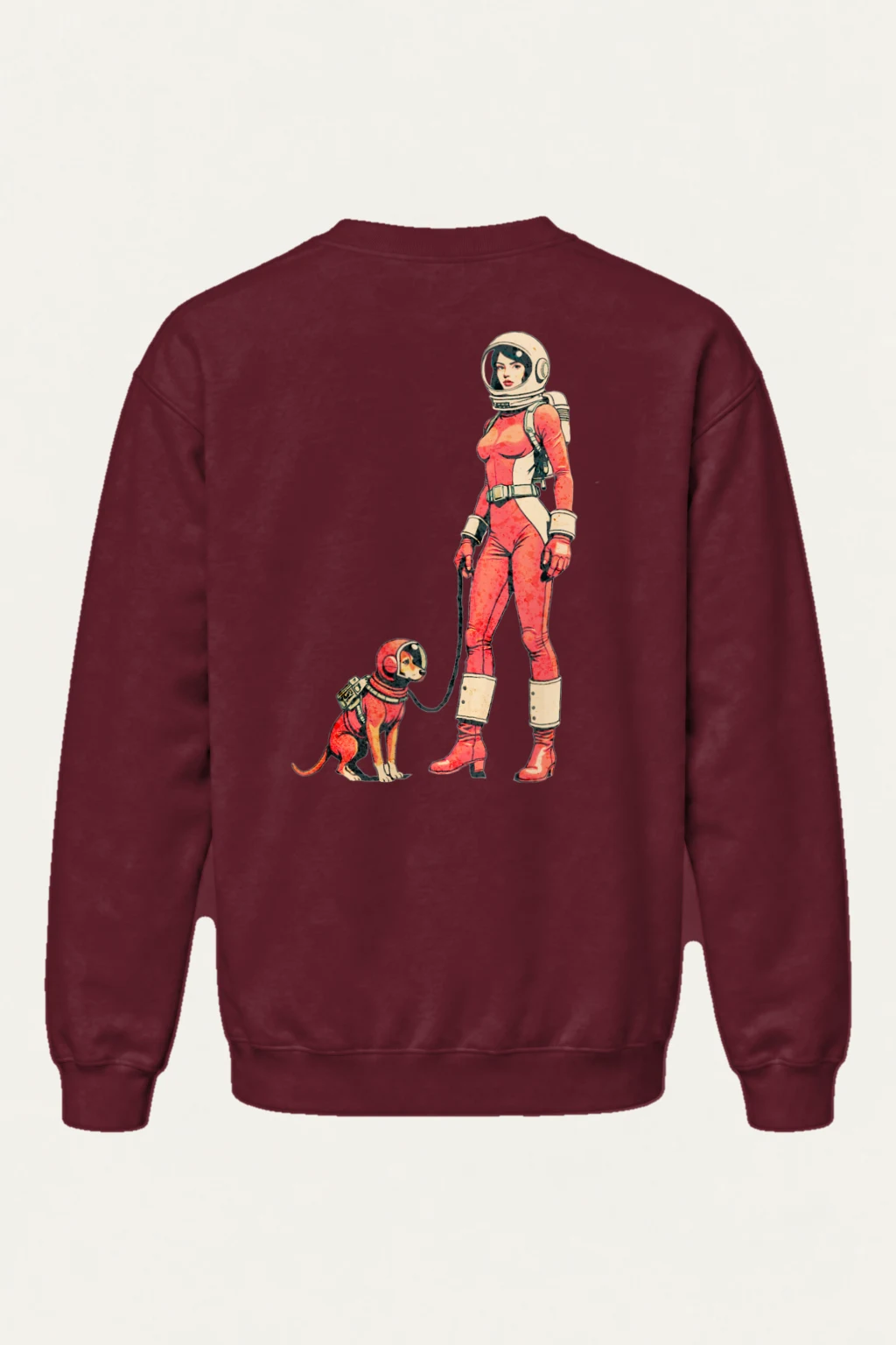 "Cosmic Canine Crew" Heavy Blend Unisex Crewneck Sweatshirt | Gildan 18000