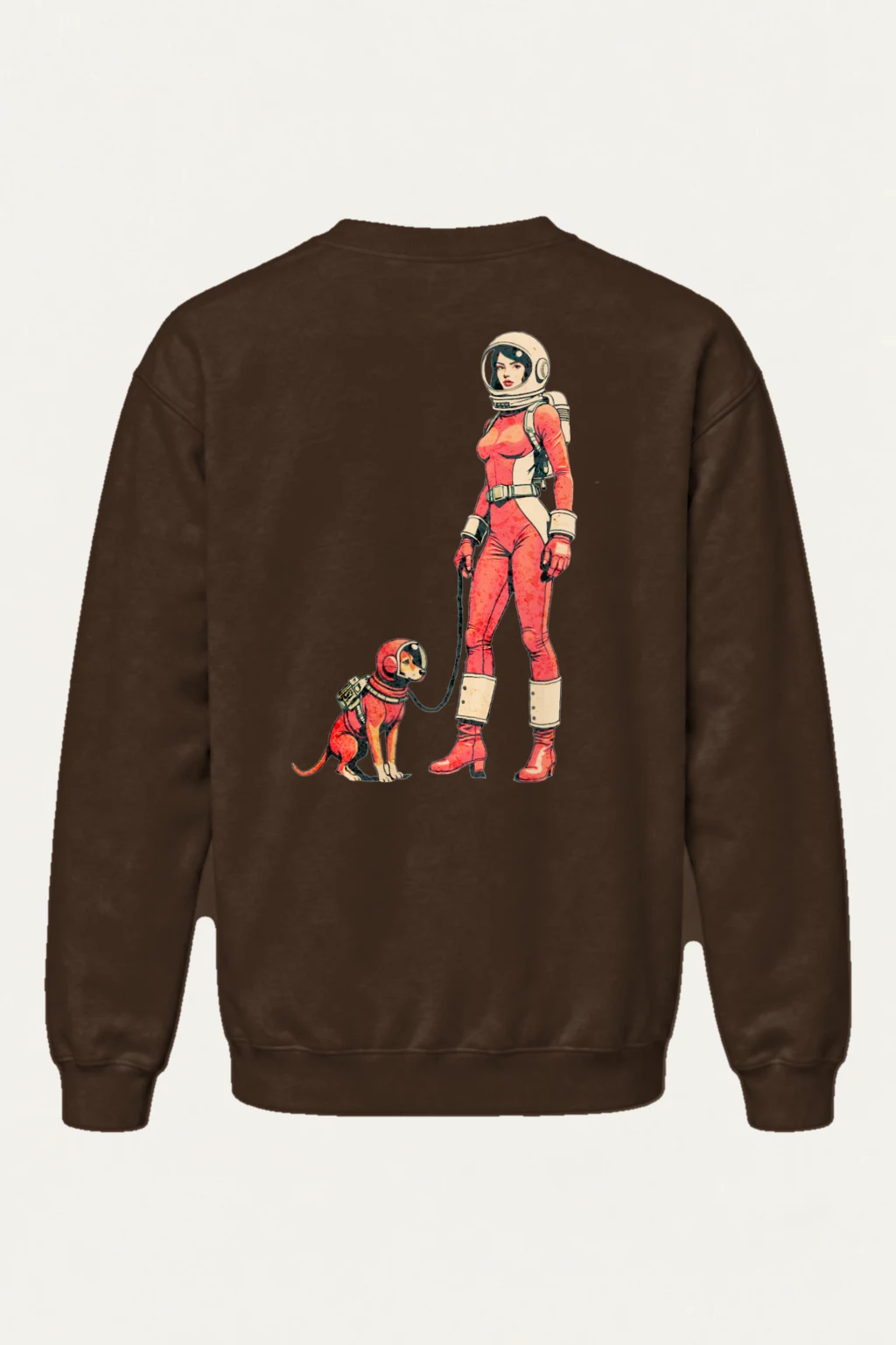 "Cosmic Canine Crew" Heavy Blend Unisex Crewneck Sweatshirt | Gildan 18000
