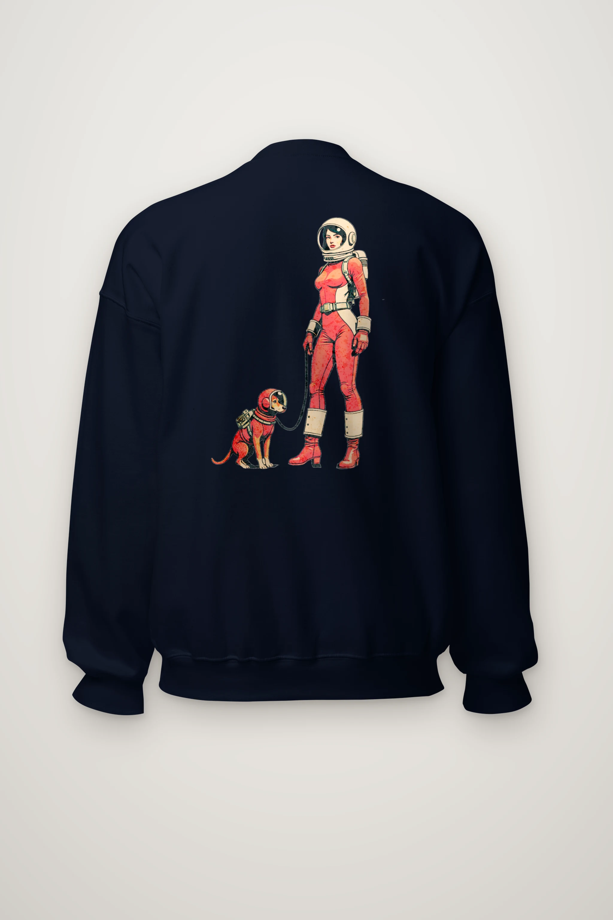 "Cosmic Canine Crew" Heavy Blend Unisex Crewneck Sweatshirt