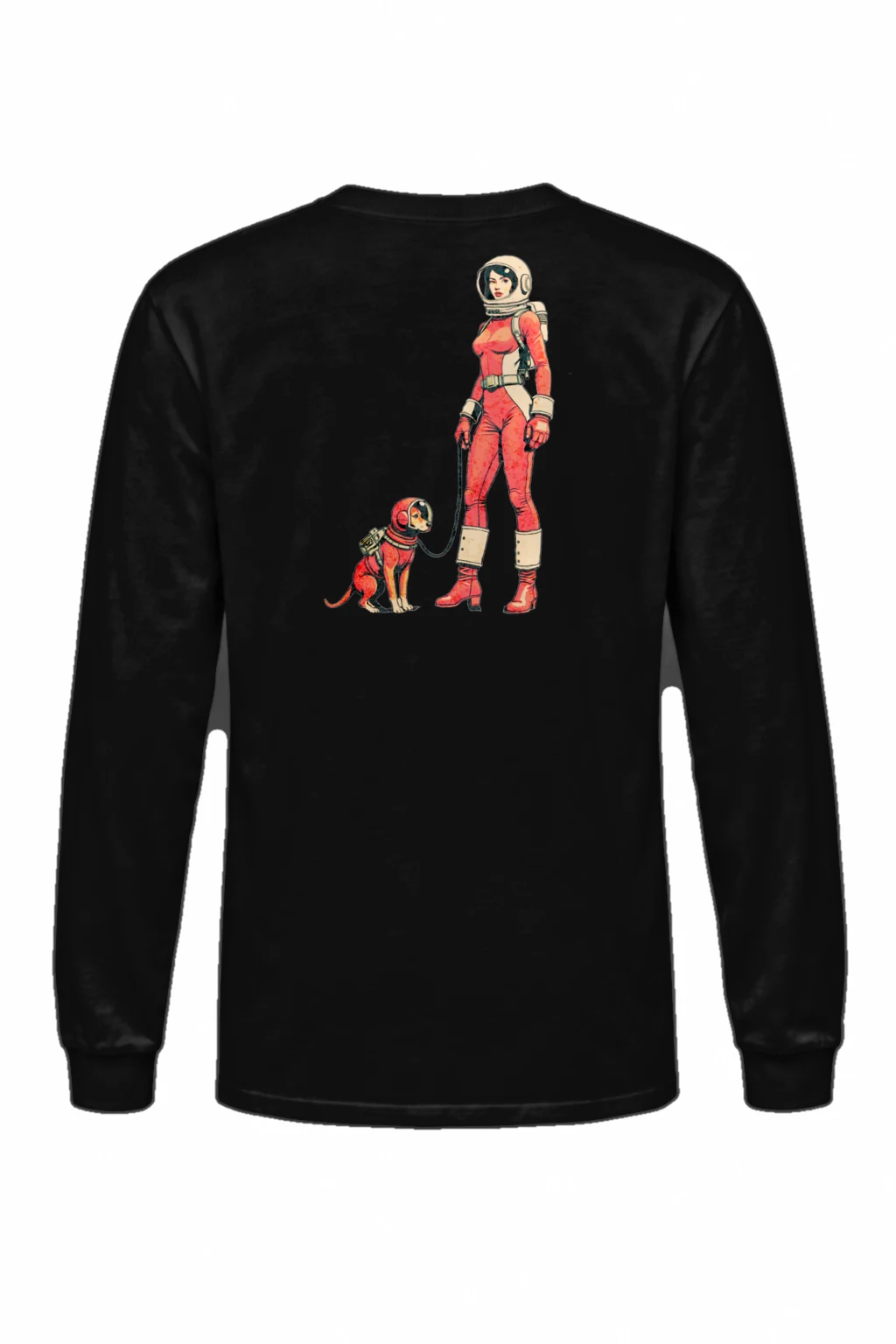 "Cosmic Canine Patrol" Unisex Longsleeve T-shirt | Gildan 2400