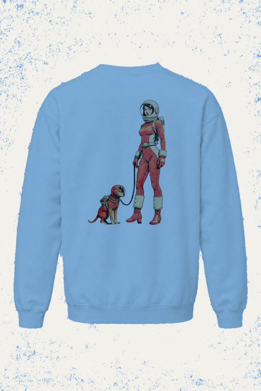 "Cosmic Companion" Heavy Blend Unisex Crewneck Sweatshirt | Gildan 18000